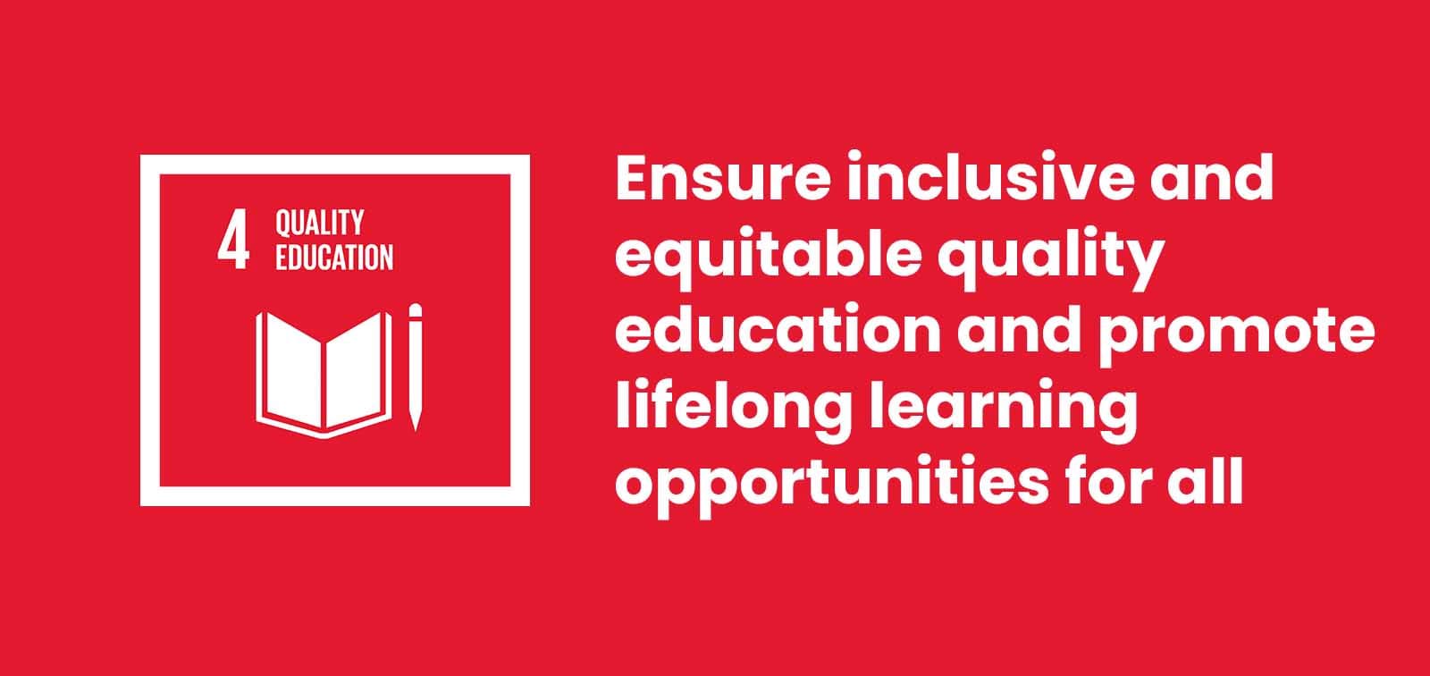Sustainable Development Goal: Quality education